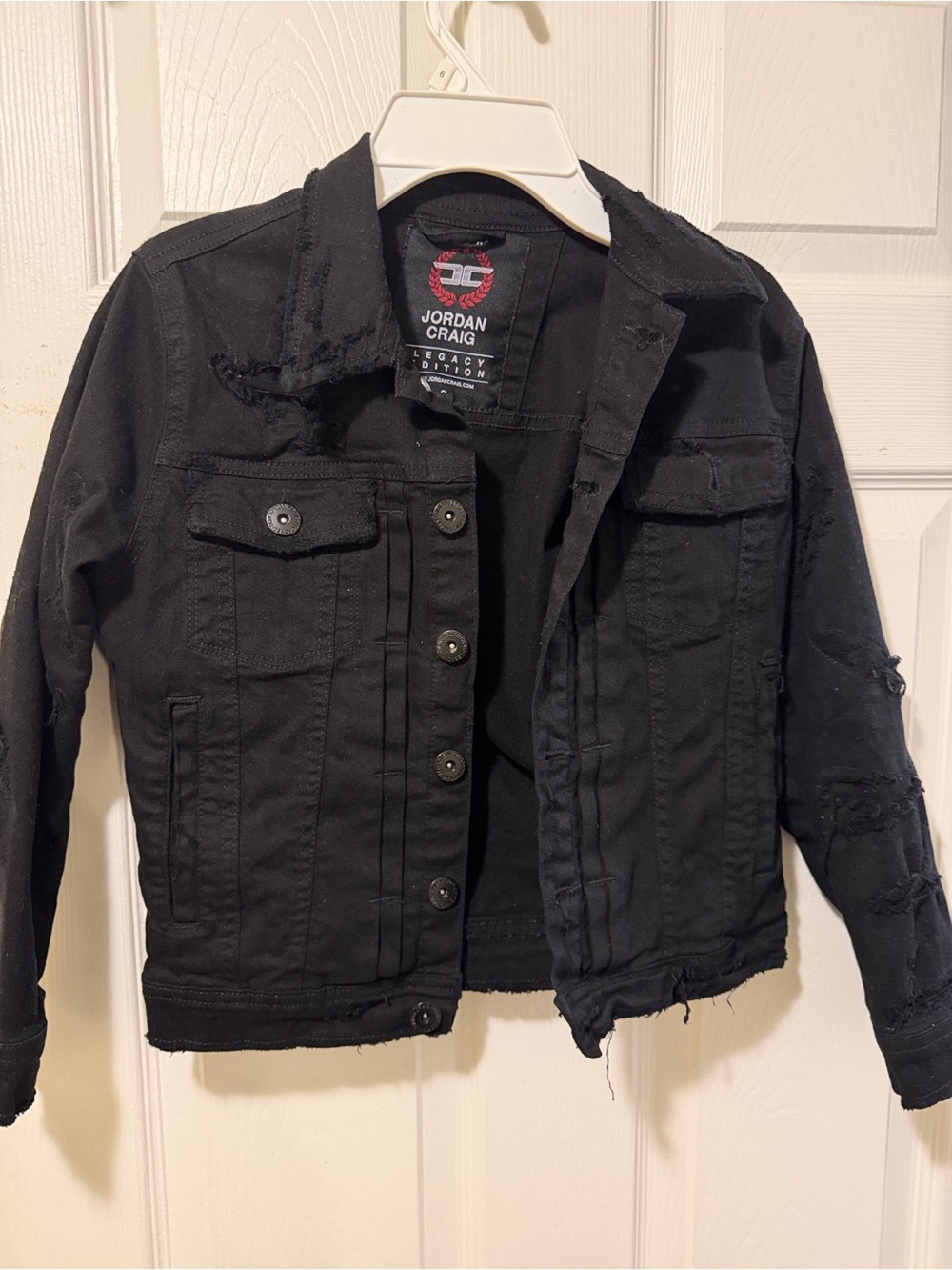 black Jean jacket